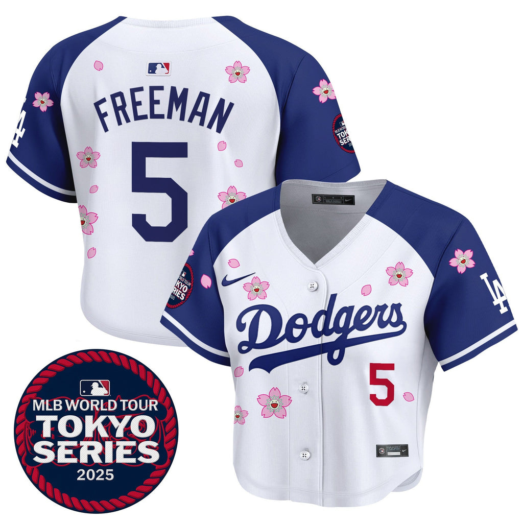 Women’s Tokyo Series 2025 Crop Top Baseball Jersey – Stitched