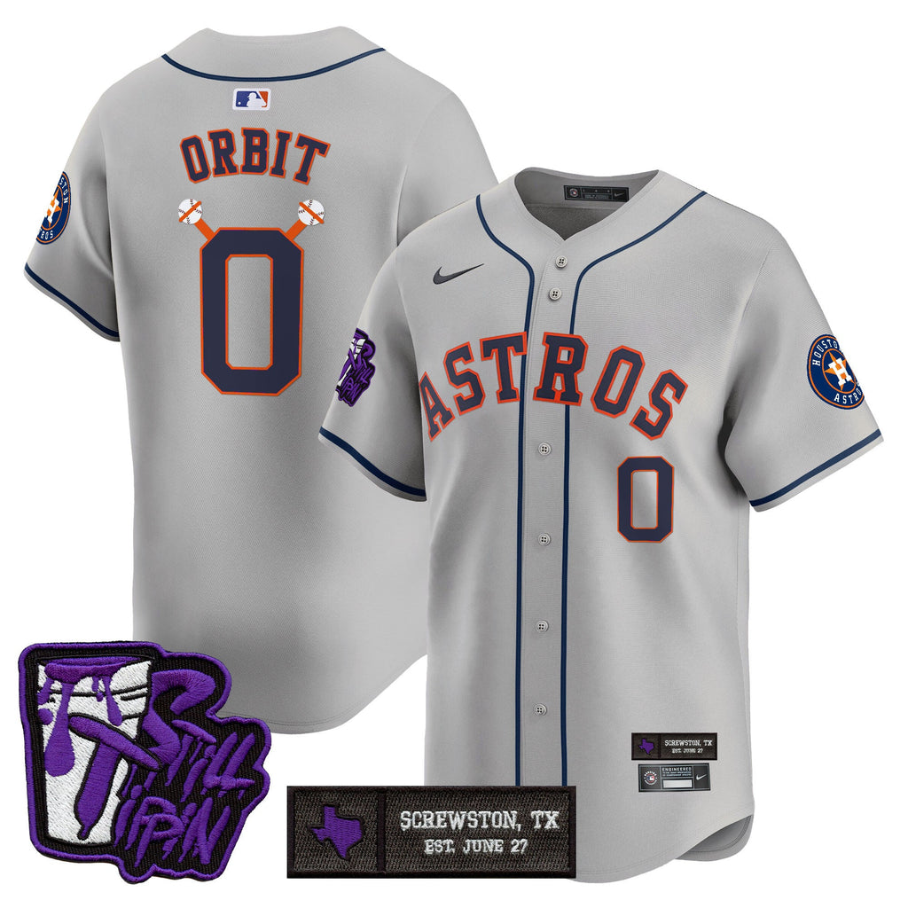 Men’s Houston DJ Screw Still Tippin Purple Patch Vapor Premier Limited Jersey