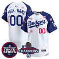 Tokyo Series 2025 World Series Champions Patch Vapor Premier Limited Custom Jersey – Stitched