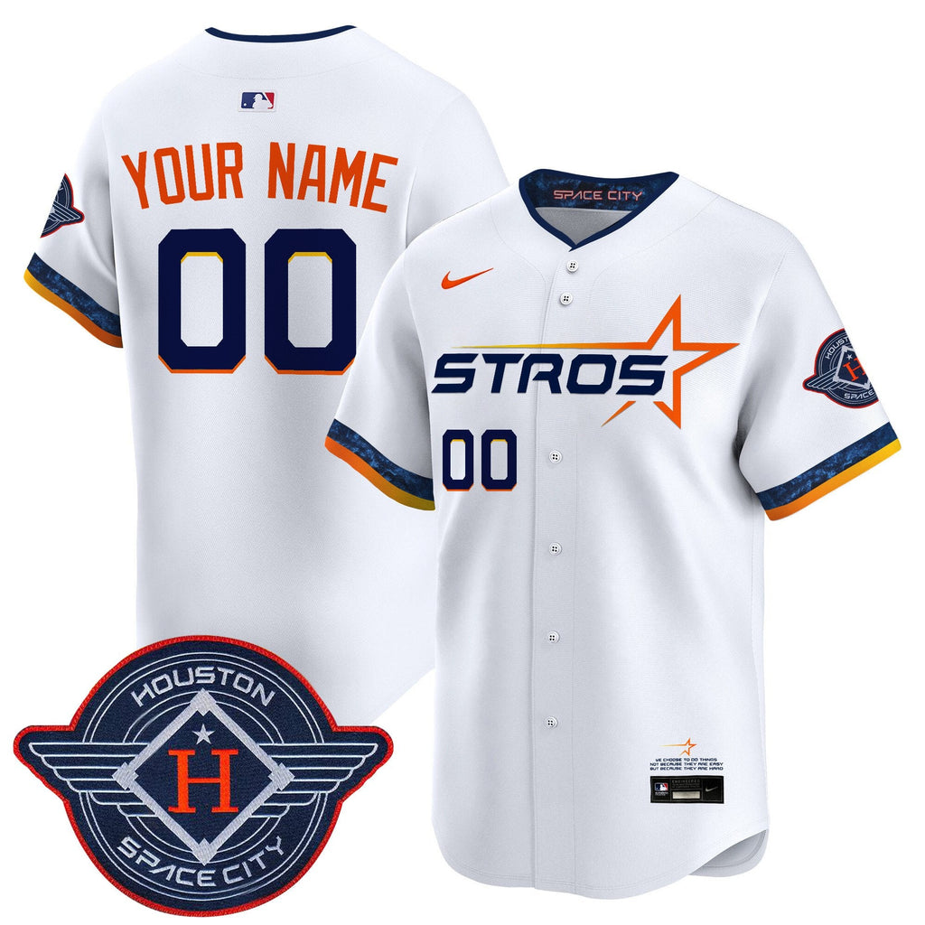 Houston 2025 City Connect Vapor Premier Limited Custom Jersey