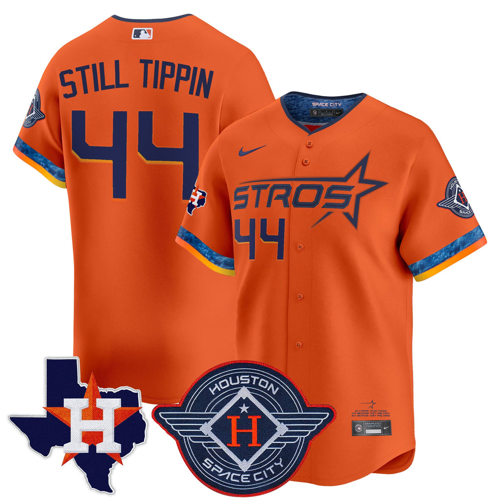 Men’s Houston 2025 City Connect Texas Patch Vapor Premier Limited Jersey