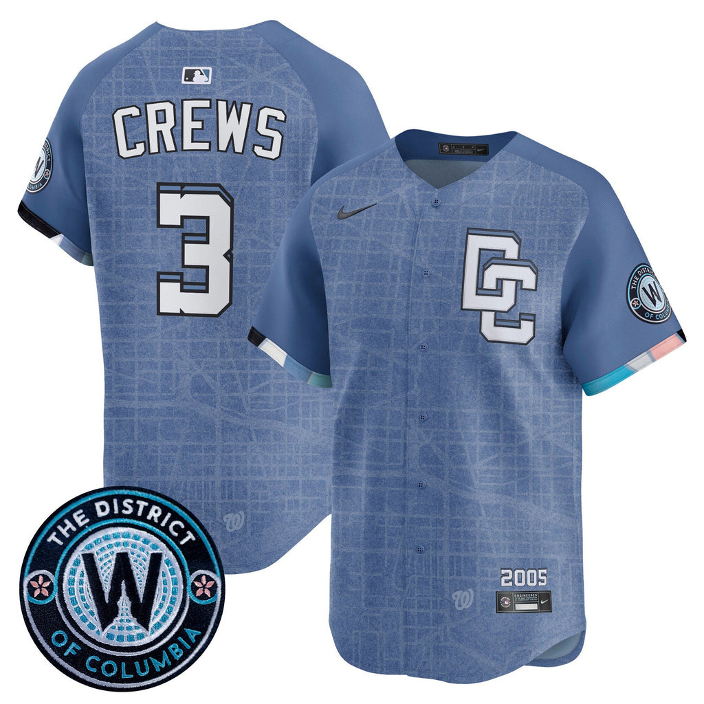 Men’s Washington 2025 City Connect Vapor Premier Limited Jersey – Stitched