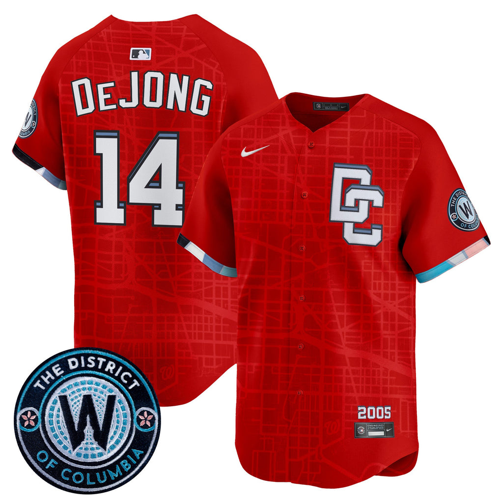 Men’s Washington 2025 City Connect Vapor Premier Limited Jersey – Stitched