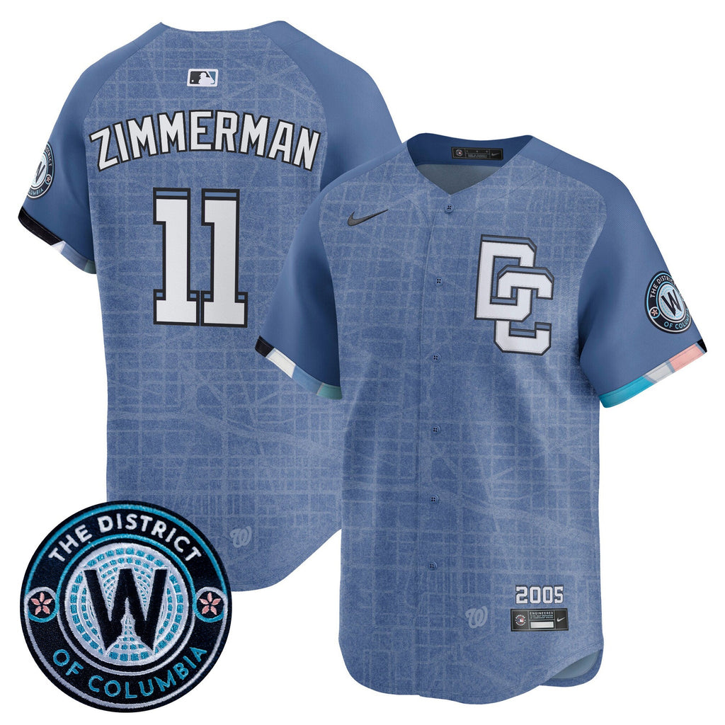 Men’s Washington 2025 City Connect Vapor Premier Limited Jersey – Stitched