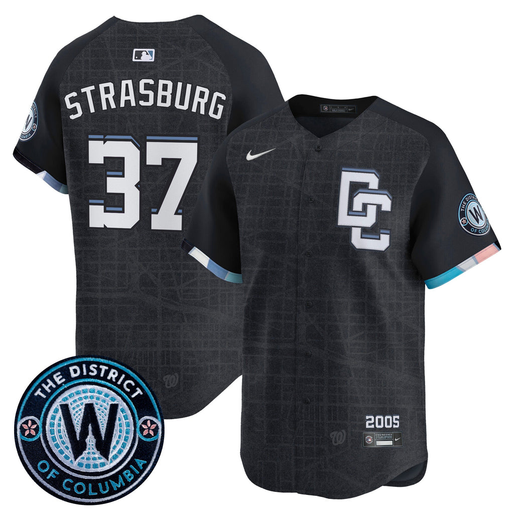 Men’s Washington 2025 City Connect Vapor Premier Limited Jersey – Stitched