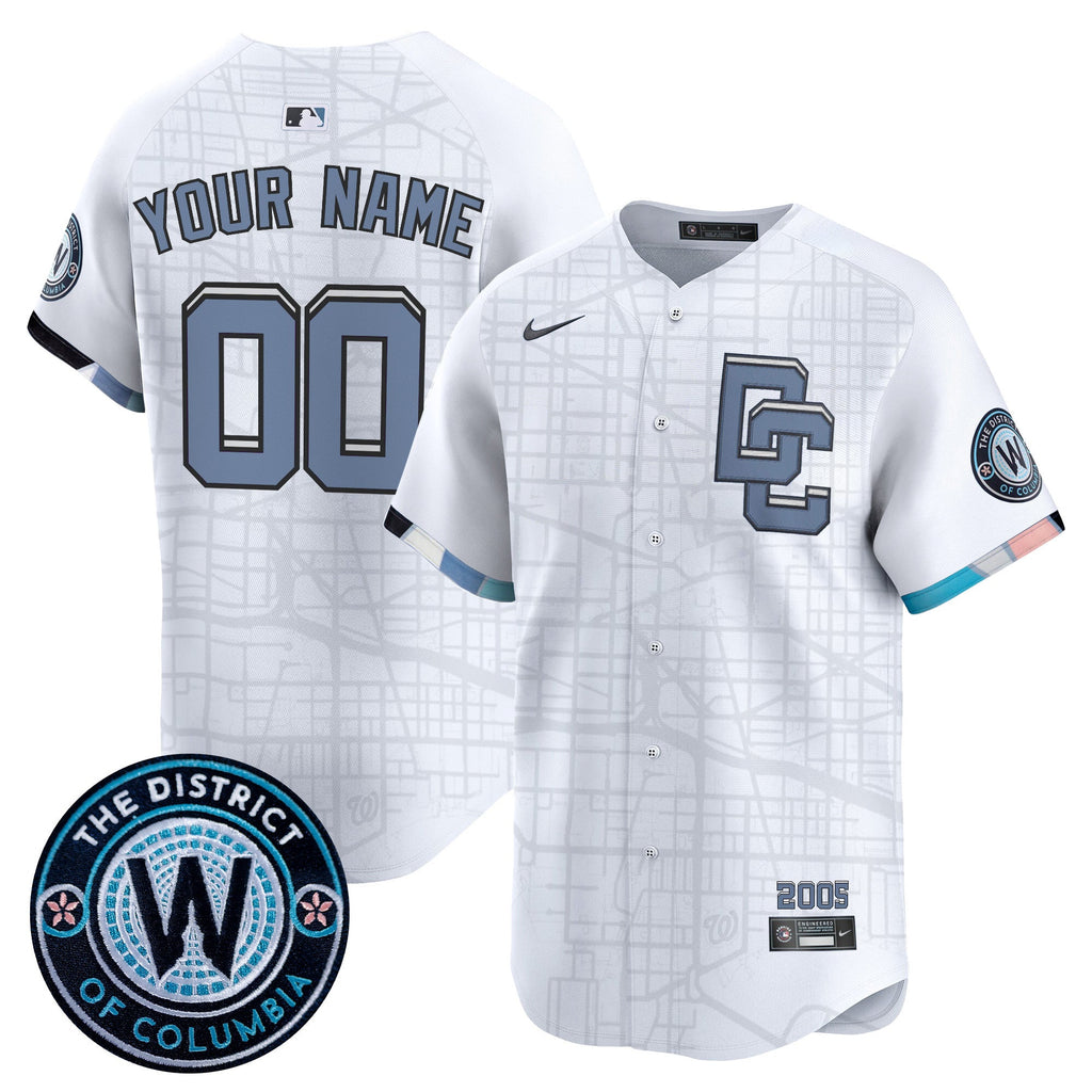 Washington 2025 City Connect Vapor Premier Limited Custom Jersey – Stitched