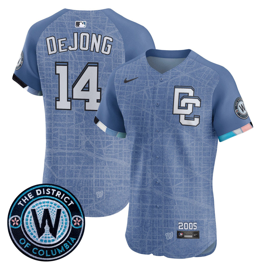 Men’s Washington 2025 City Connect Vapor Premier Elite Jersey – Stitched