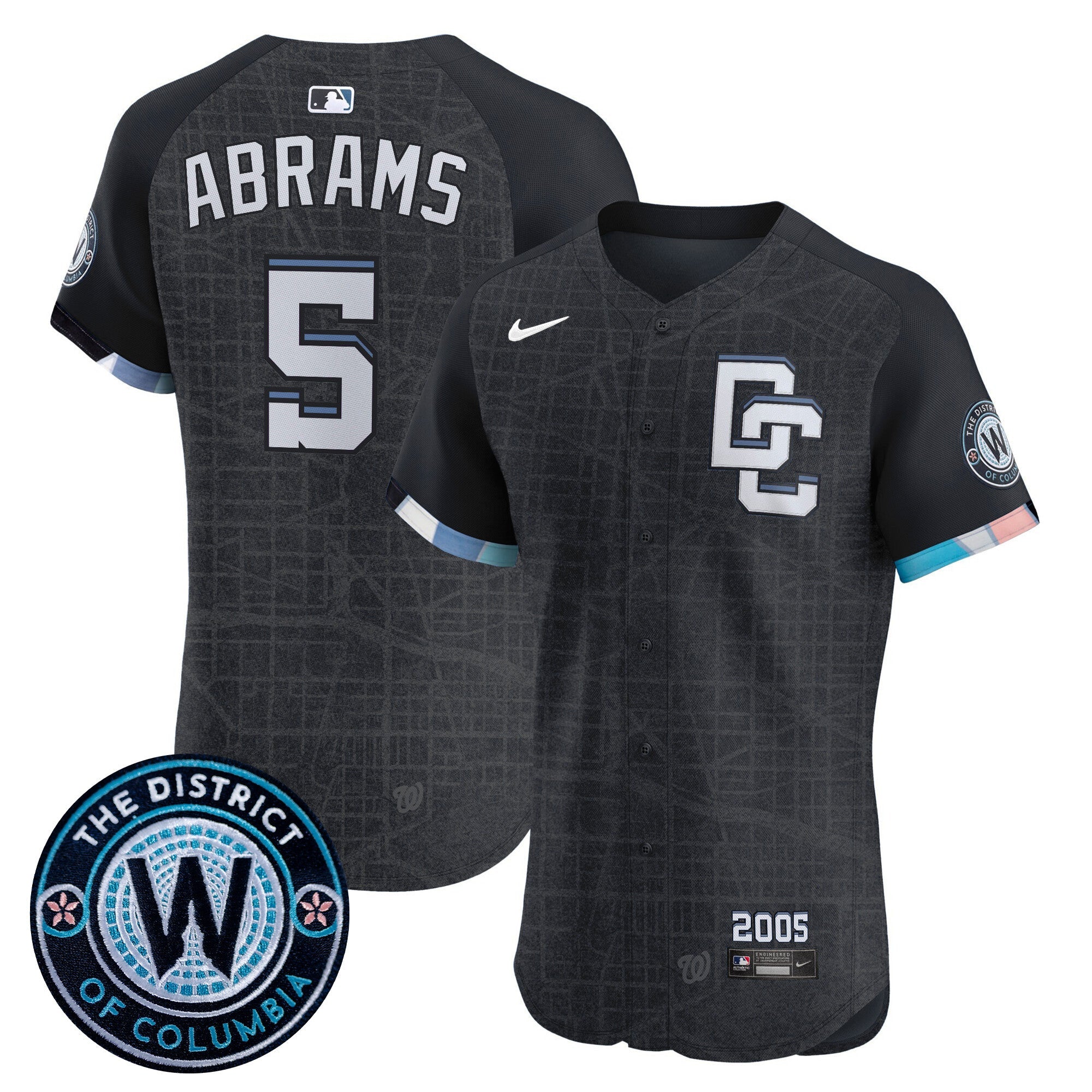 Men’s Washington 2025 City Connect Vapor Premier Elite Jersey – Stitched