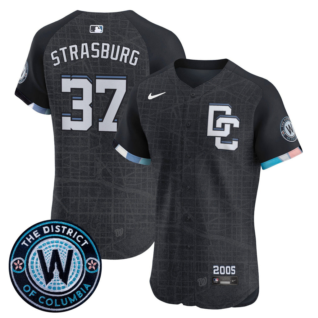 Men’s Washington 2025 City Connect Vapor Premier Elite Jersey – Stitched