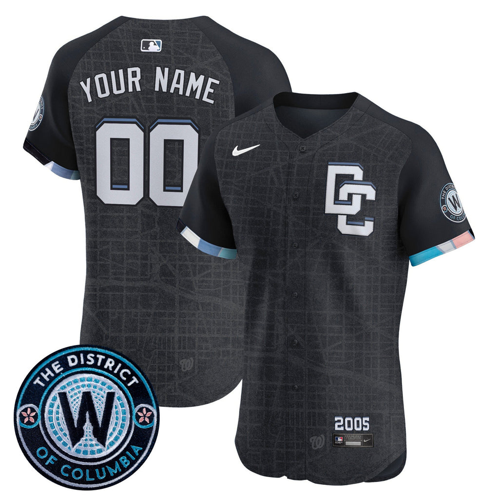 Washington 2025 City Connect Vapor Premier Elite Custom Jersey – Stitched