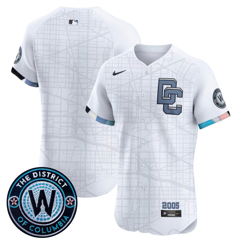 Men’s Washington 2025 City Connect Vapor Premier Elite Jersey – Stitched
