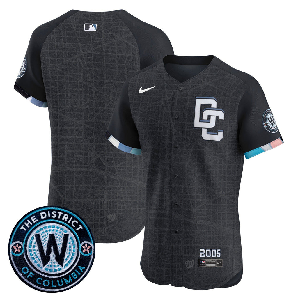 Men’s Washington 2025 City Connect Vapor Premier Elite Jersey – Stitched