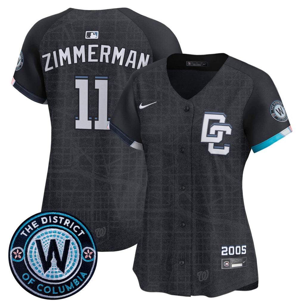 Women’s Washington 2025 City Connect Vapor Premier Limited Jersey – Stitched
