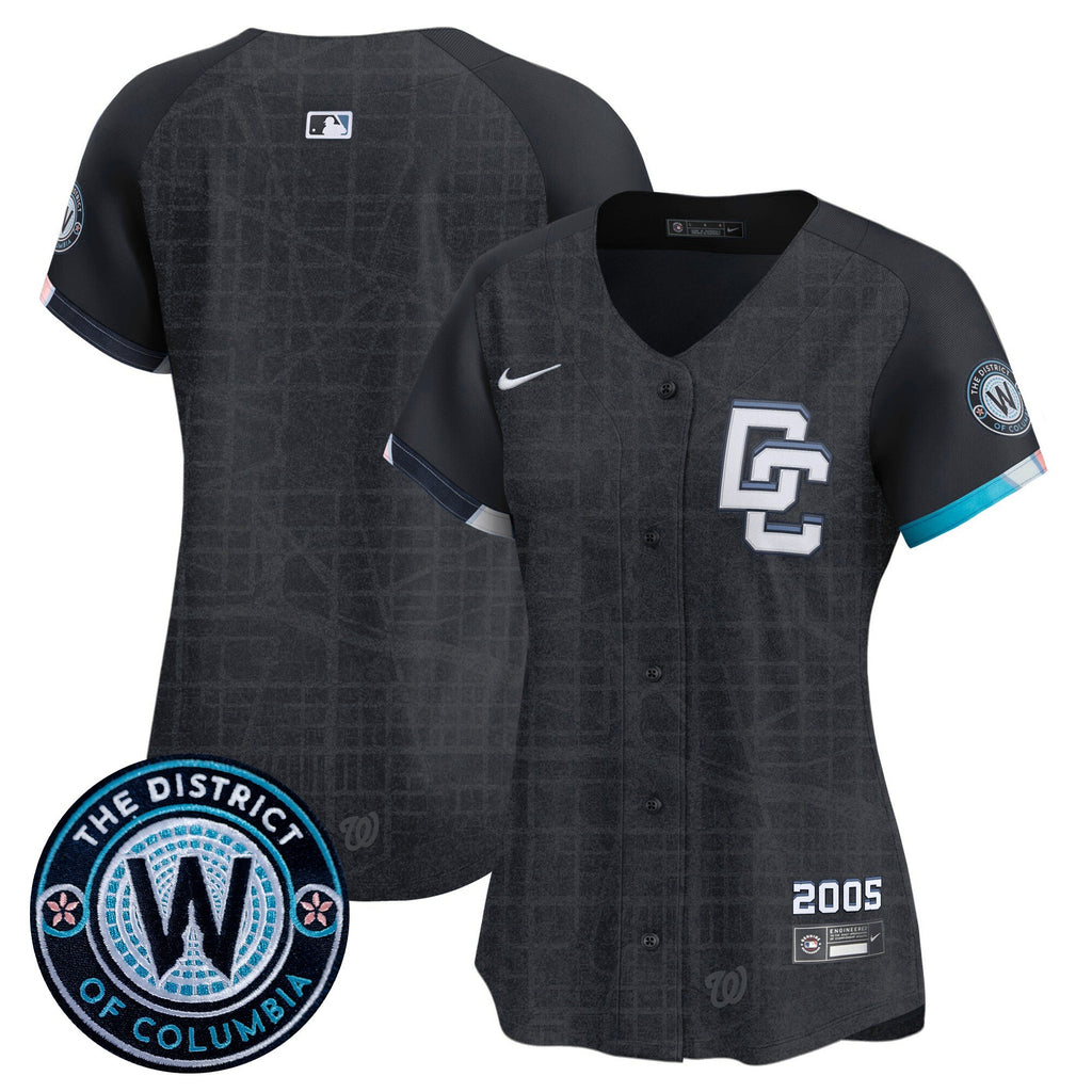 Women’s Washington 2025 City Connect Vapor Premier Limited Jersey – Stitched