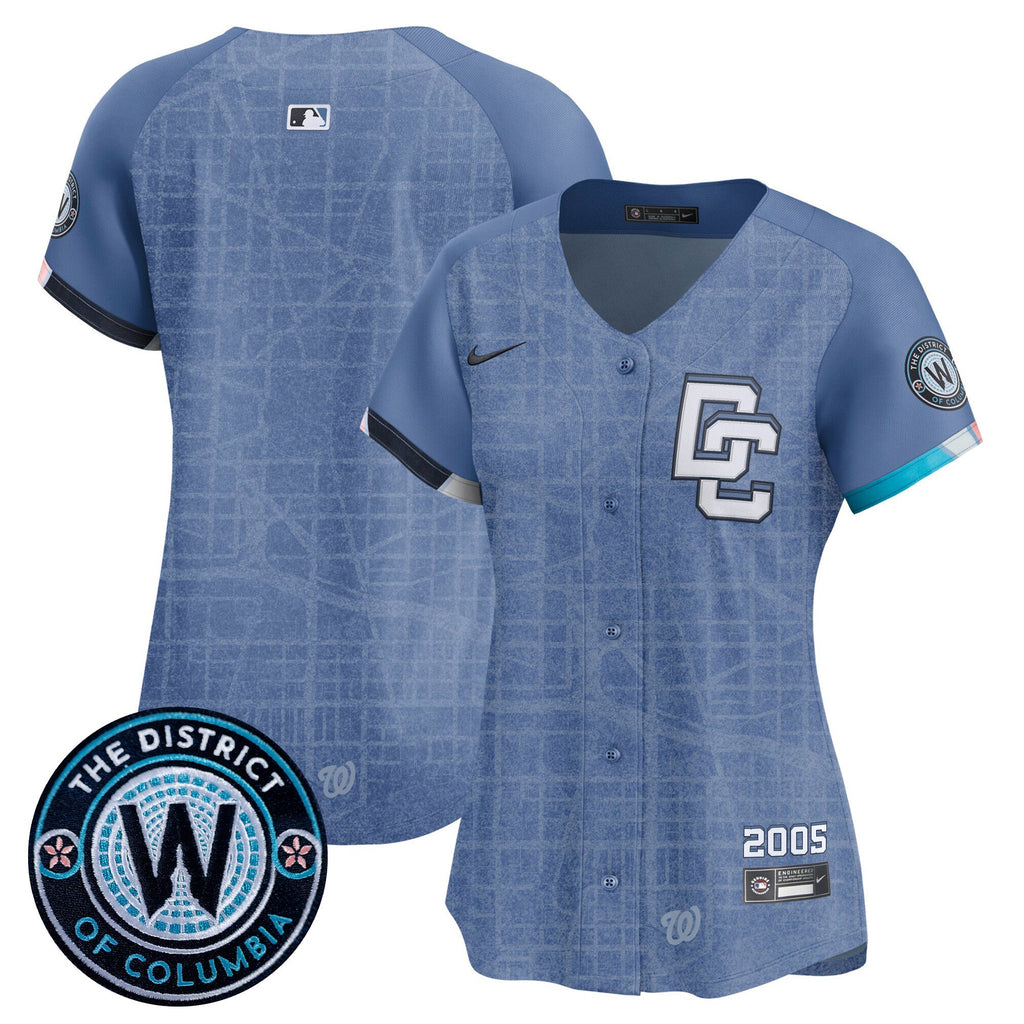 Women’s Washington 2025 City Connect Vapor Premier Limited Jersey – Stitched