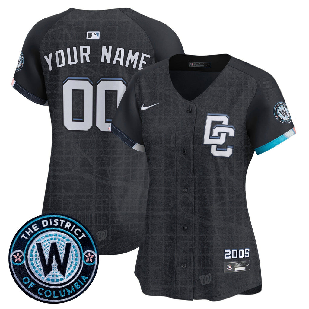 Washington 2025 City Connect Vapor Premier Limited Custom Jersey – Stitched