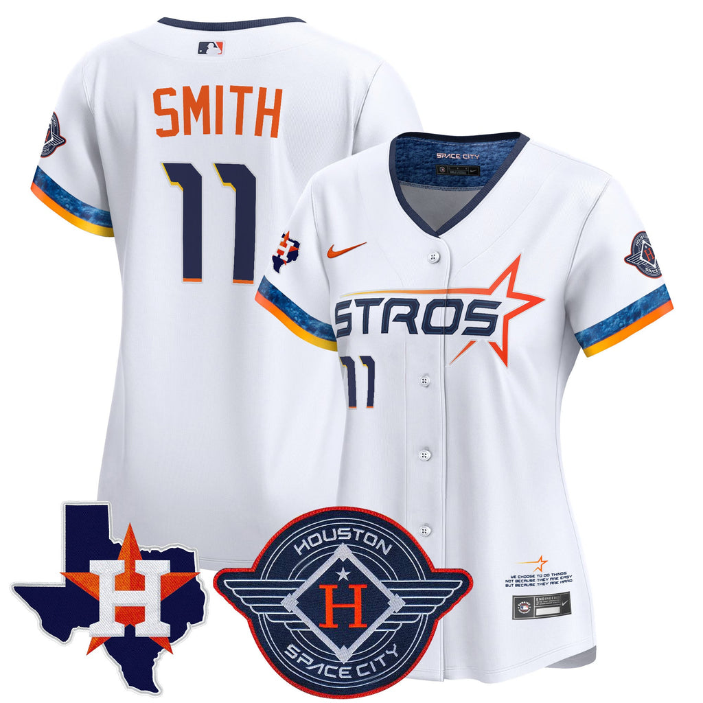 Women’s Houston 2025 City Connect Texas Patch Vapor Premier Limited Jersey