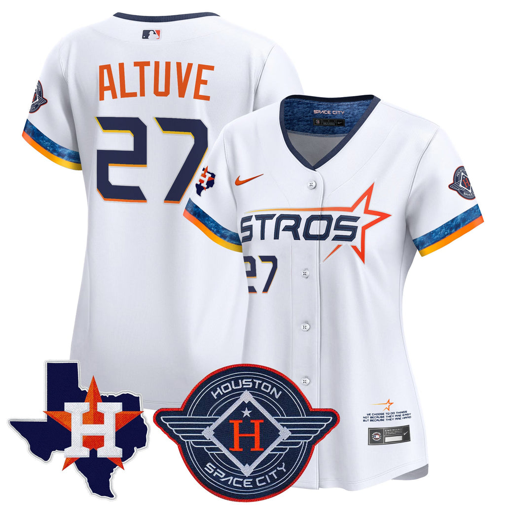 Women’s Houston 2025 City Connect Texas Patch Vapor Premier Limited Jersey
