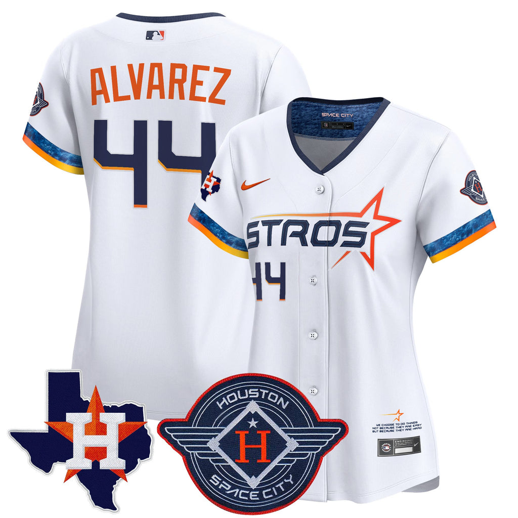 Women’s Houston 2025 City Connect Texas Patch Vapor Premier Limited Jersey