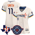 Women’s Houston 2025 City Connect Texas Patch Vapor Premier Limited Jersey
