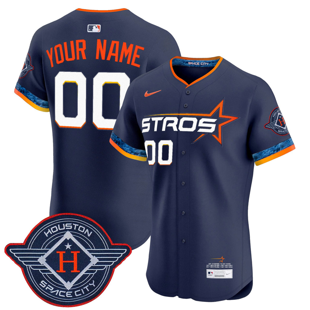 Houston 2025 City Connect Vapor Premier Elite Custom Jersey