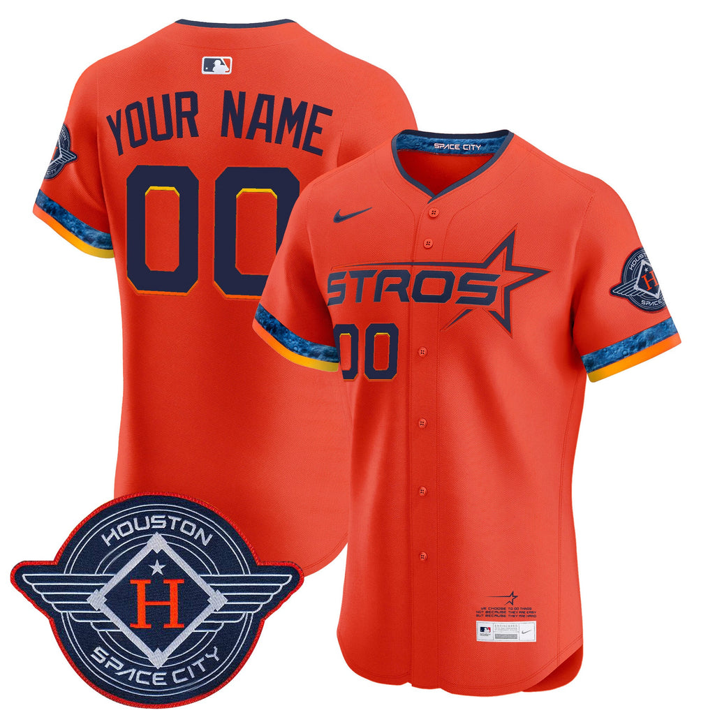 Houston 2025 City Connect Vapor Premier Elite Custom Jersey