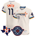Men’s Houston 2025 City Connect Texas Patch Vapor Premier Elite Jersey