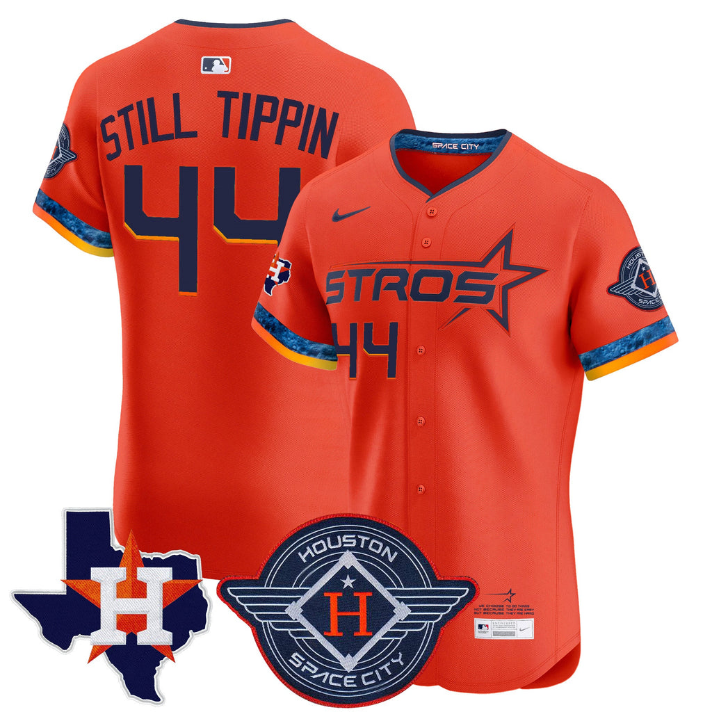 Men’s Houston 2025 City Connect Texas Patch Vapor Premier Elite Jersey