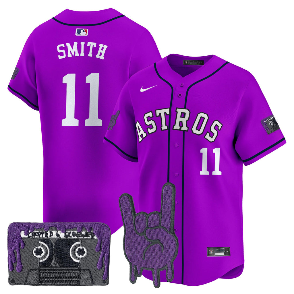 Men’s Houston DJ Screw Patch Vapor Premier Limited Jersey