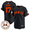 Men’s San Francisco 2025 Willie Mays Patch Vapor Premier Limited Jersey