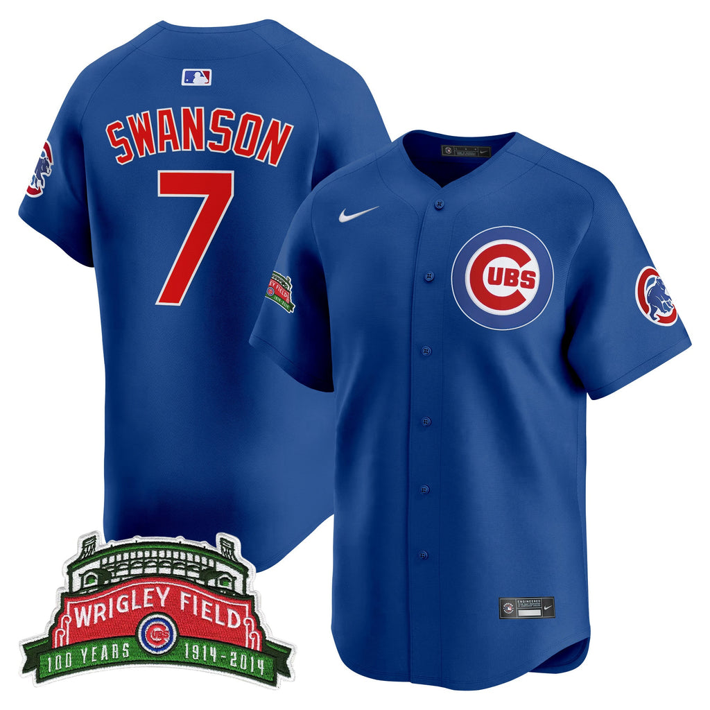Men’s Chicago Wrigley Field Style Vapor Premier Limited Jersey