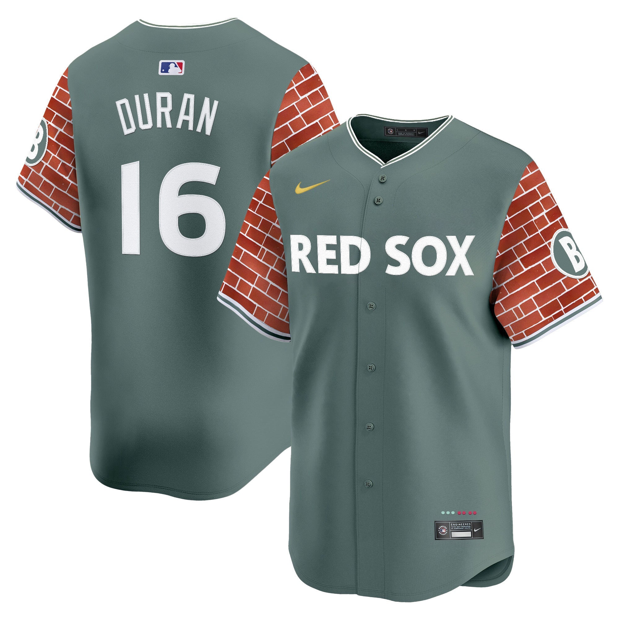 Men’s Boston 2025 Fenway Red Brick Style Vapor Premier Limited Jersey – Stitched