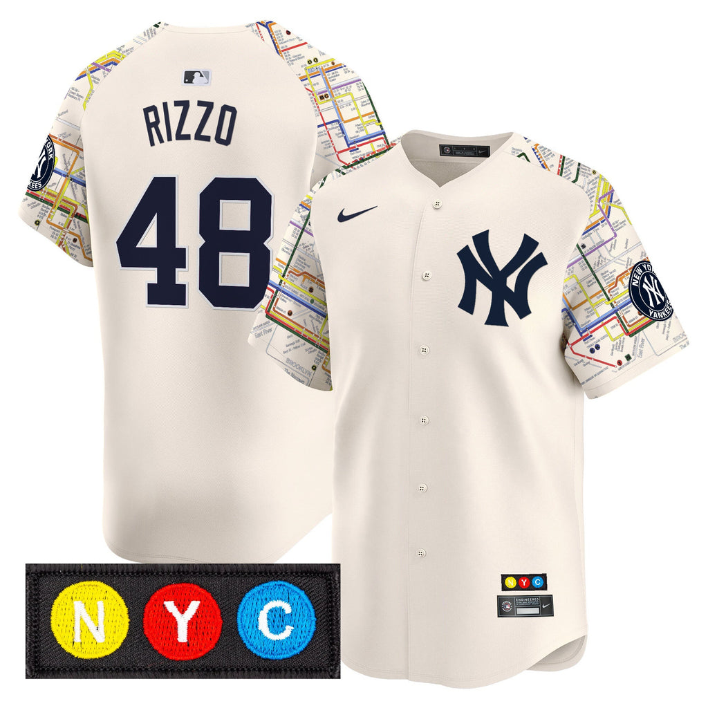 Men’s New York Subway Style Vapor Premier Limited Jersey – Stitched