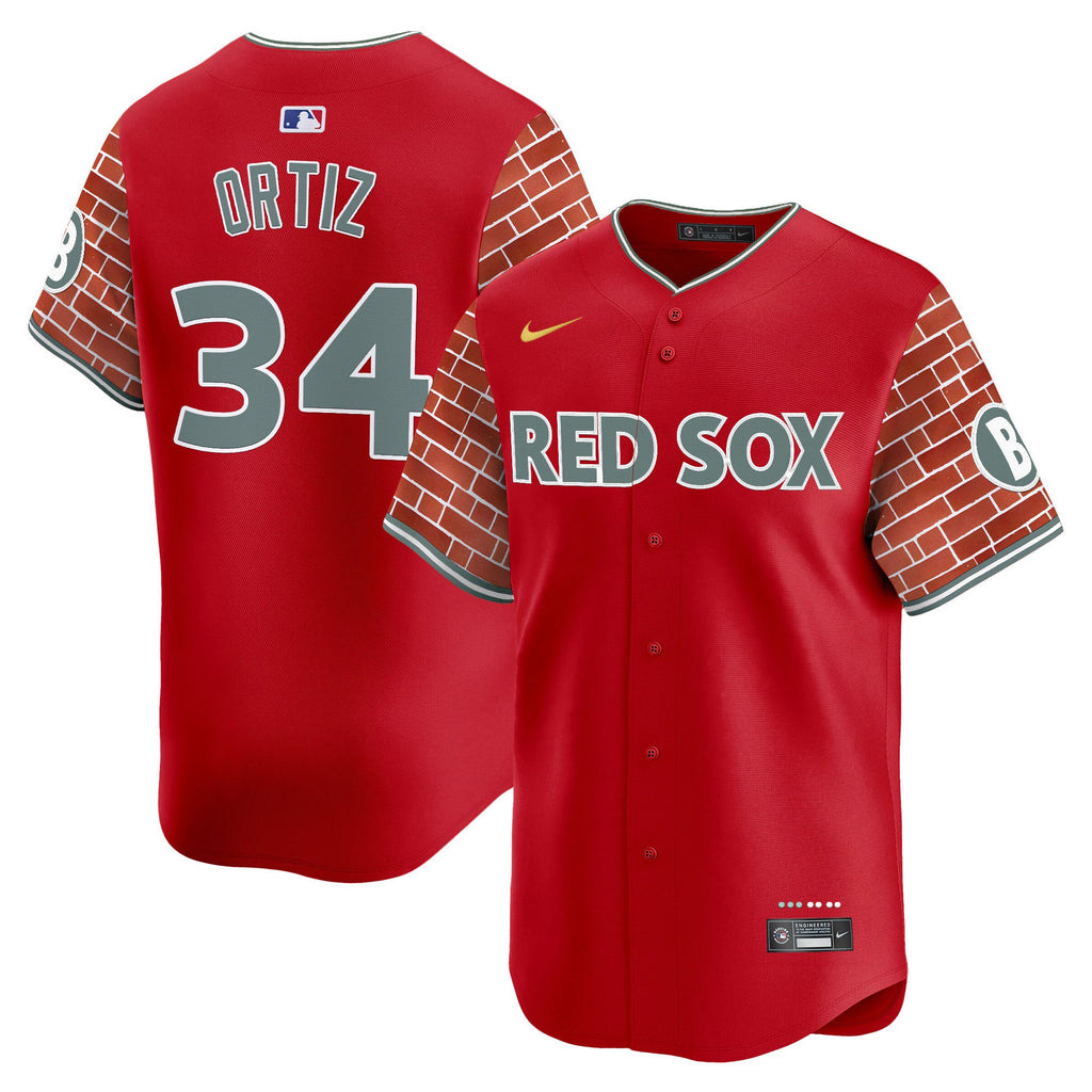 Men’s Boston 2025 Fenway Red Brick Style Vapor Premier Limited Jersey – Stitched