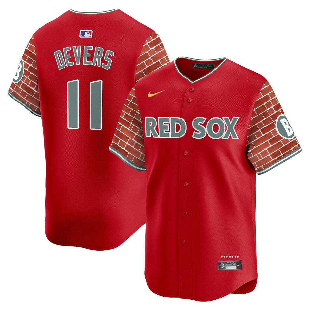 Men’s Boston 2025 Fenway Red Brick Style Vapor Premier Limited Jersey – Stitched
