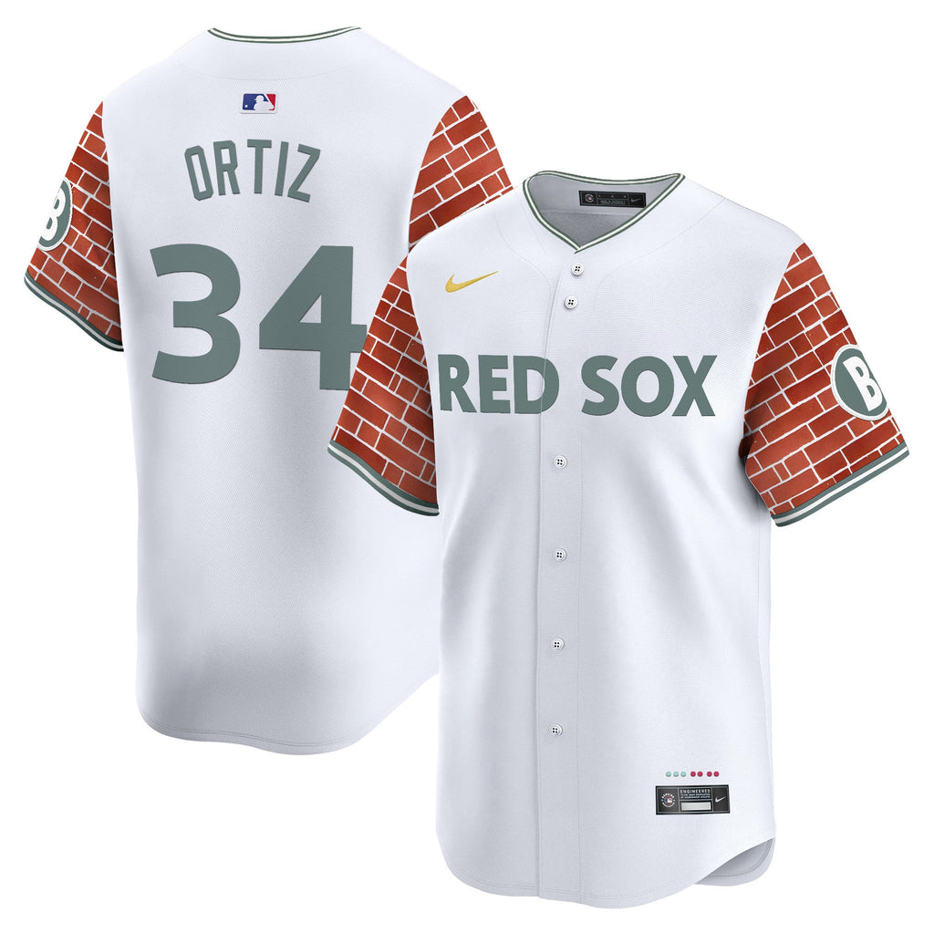 Men’s Boston 2025 Fenway Red Brick Style Vapor Premier Limited Jersey – Stitched