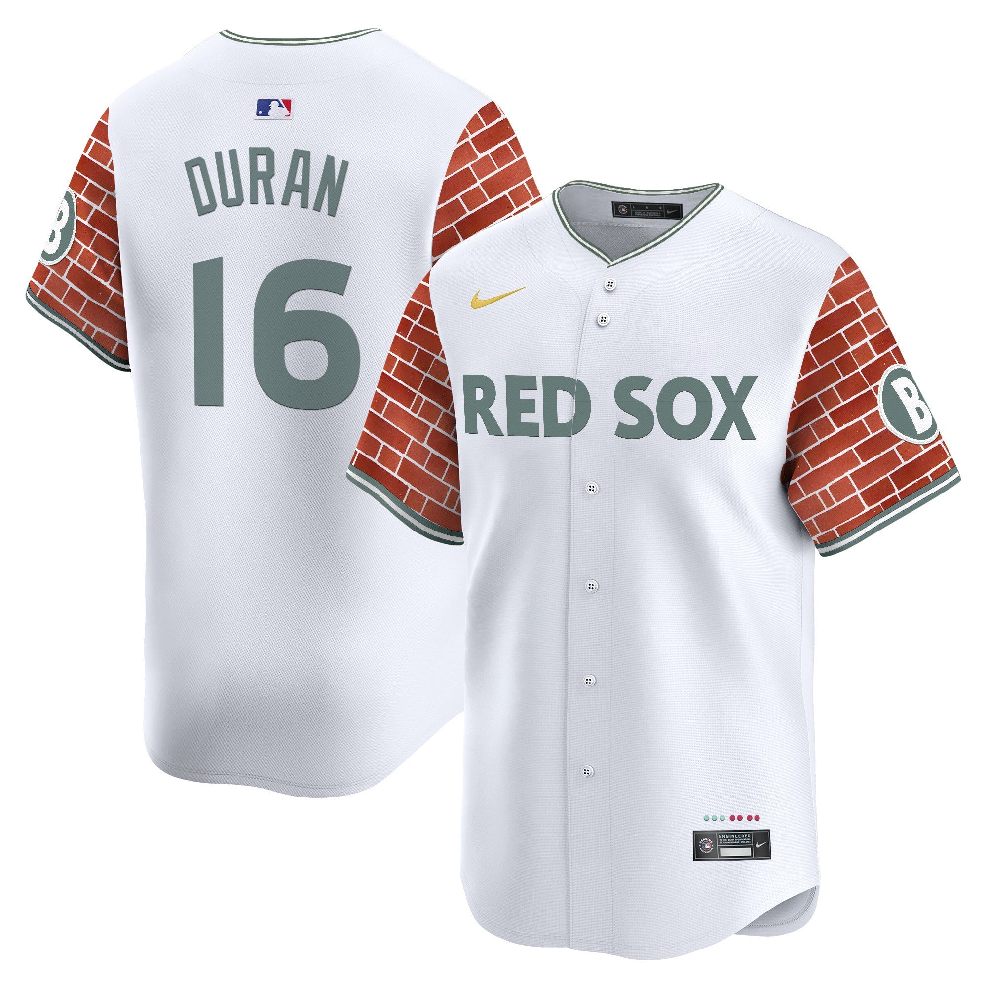 Men’s Boston 2025 Fenway Red Brick Style Vapor Premier Limited Jersey – Stitched