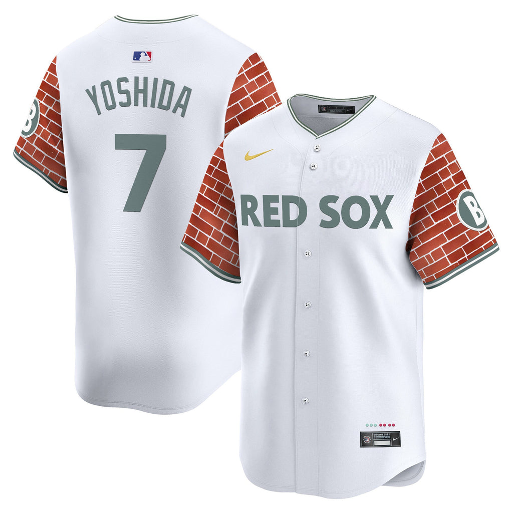 Men’s Boston 2025 Fenway Red Brick Style Vapor Premier Limited Jersey – Stitched
