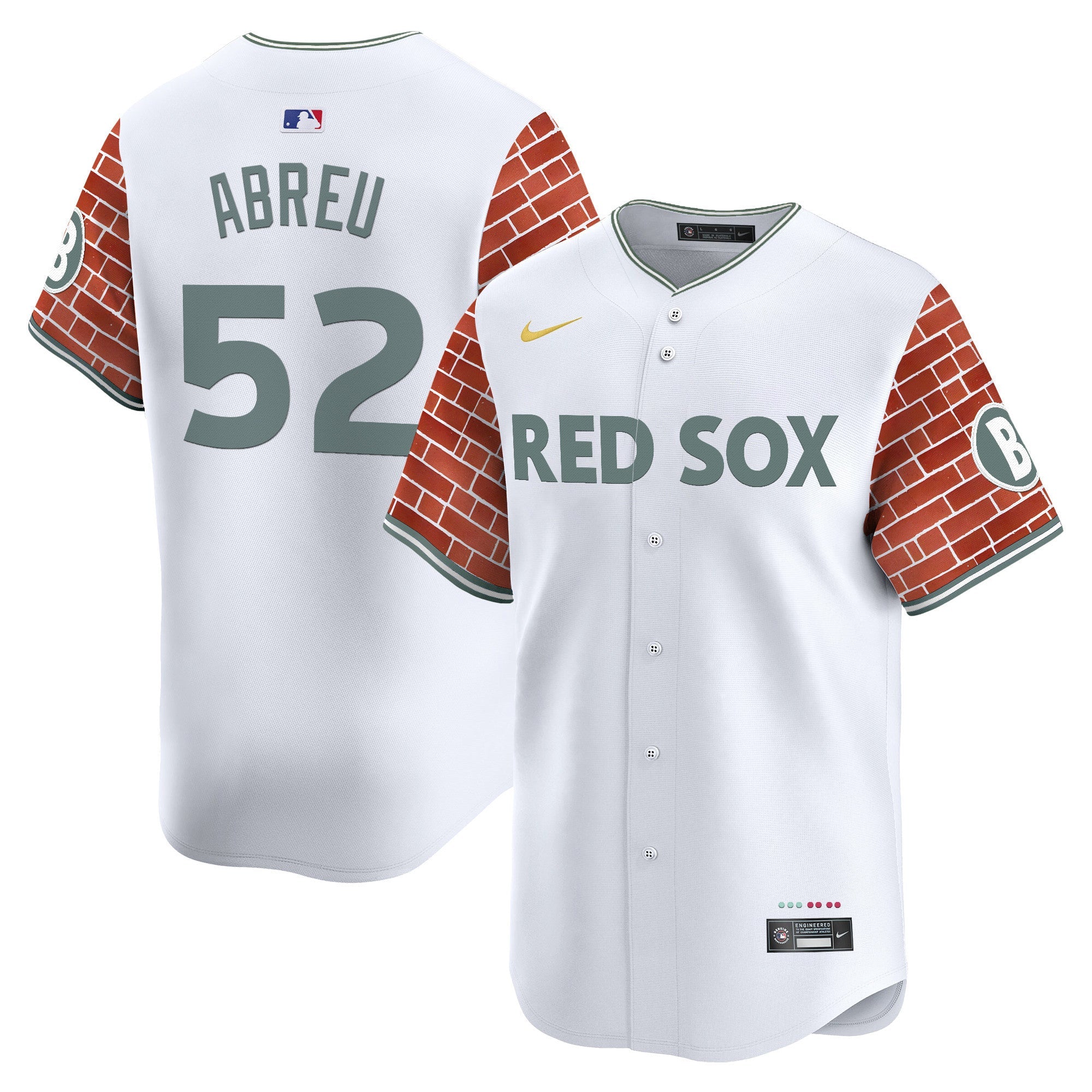 Men’s Boston 2025 Fenway Red Brick Style Vapor Premier Limited Jersey – Stitched