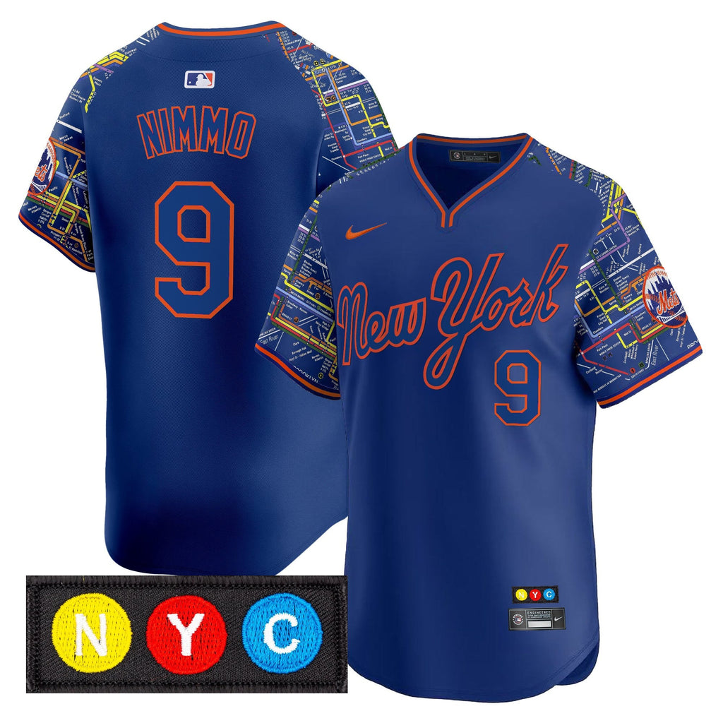 Men’s New York Subway Style Vapor Premier Limited Jersey – Stitched