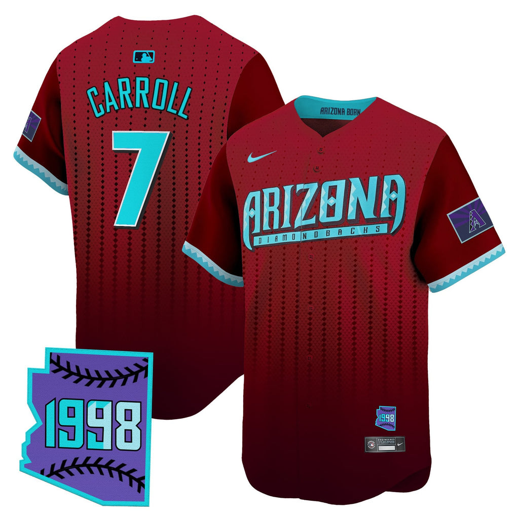 Men’s Arizona 2025 City Connect Vapor Premier Limited Jersey – Stitched
