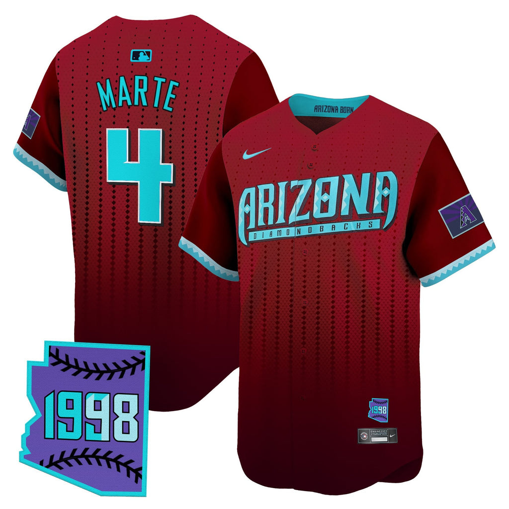 Men’s Arizona 2025 City Connect Vapor Premier Limited Jersey – Stitched