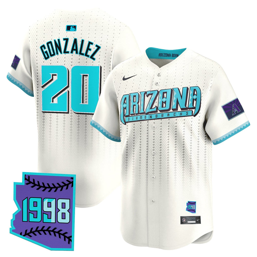 Men’s Arizona 2025 City Connect Vapor Premier Limited Jersey – Stitched