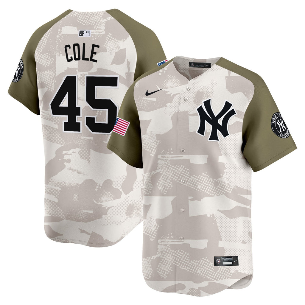 Men’s New York 2025 Armed Forces Day Vapor Premier Limited Jersey – Stitched
