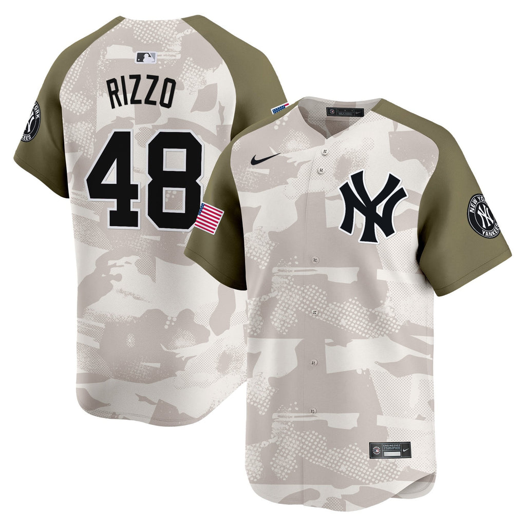 Men’s New York 2025 Armed Forces Day Vapor Premier Limited Jersey – Stitched