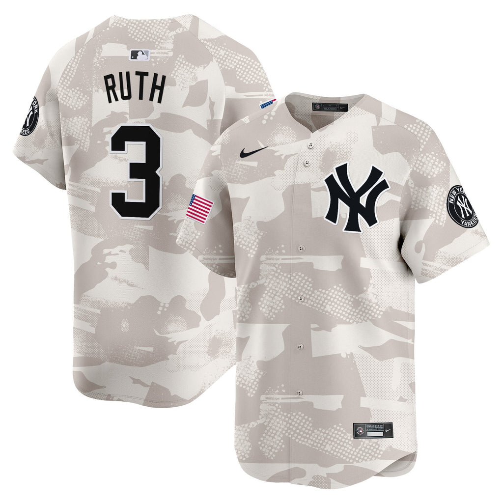 Men’s New York 2025 Armed Forces Day Vapor Premier Limited Jersey – Stitched
