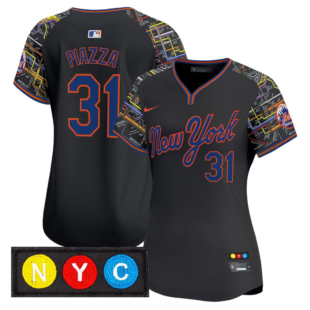 Women’s New York Subway Style Vapor Premier Limited Jersey – Stitched