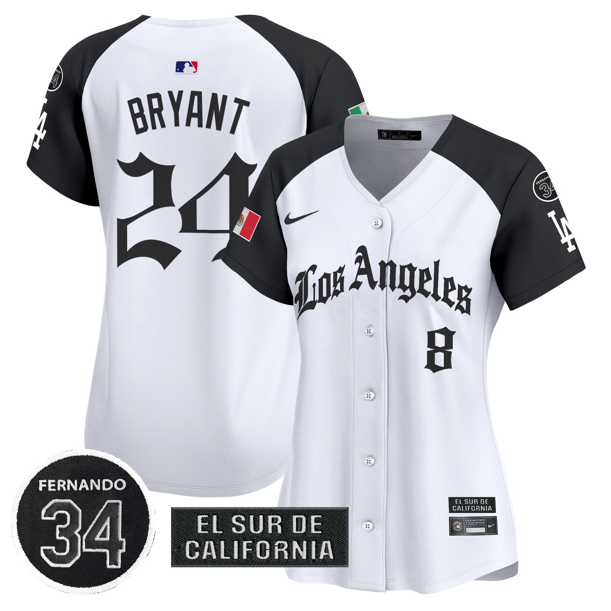 Women’s Mexico 2025 LA Gothic Style Vapor Premier Limited Jersey