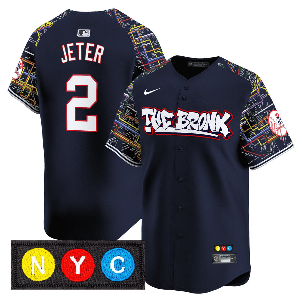 Men’s New York The Bronx Subway Style Vapor Premier Limited Jersey – Stitched