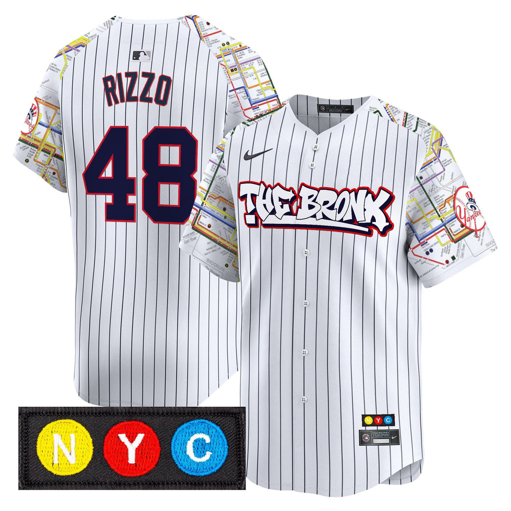 Men’s New York The Bronx Subway Style Vapor Premier Limited Jersey – Stitched